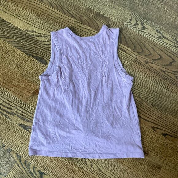 Abound Light Purple Front Tie Knot Tank Top - Picture 4 of 4